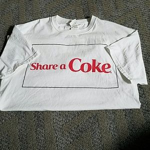 Medium white Coca-Cola t-shirt